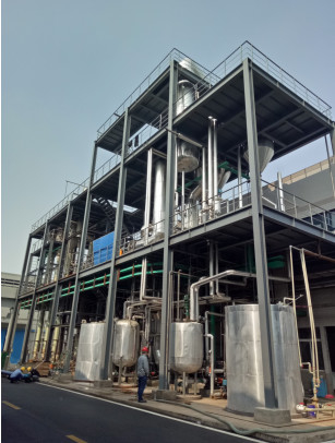 最新の会社の事例について フーナンBangpu 5T/HナトリウムChloride+Lithiumの塩化物の蒸発の結晶化のプロジェクト（リチウム電池の企業からの廃水）。