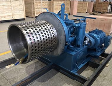 連続結晶分離と脱水塩プッシング遠心分離システム