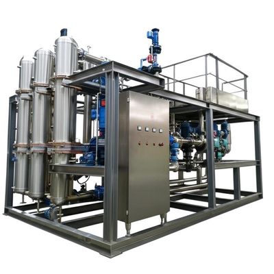 食品化学および環境用途のための不oxidable鋼MVR蒸発器