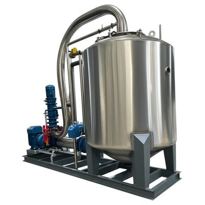 エネルギー効率の良い蒸発プロセスのためのカスタマイズされた温度範囲MVR蒸発機