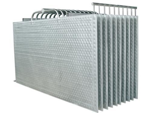 SS304レーザーは2.5x2.5m窪みを作られた版の熱交換器を真空の塩のプロジェクトのための溶接した