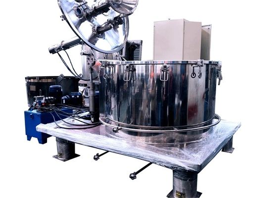 化学工業の連続的な縦のピーラーの遠心分離機