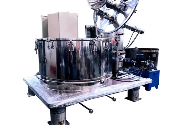 食品等級の縦のピーラーの連続的な遠心分離機