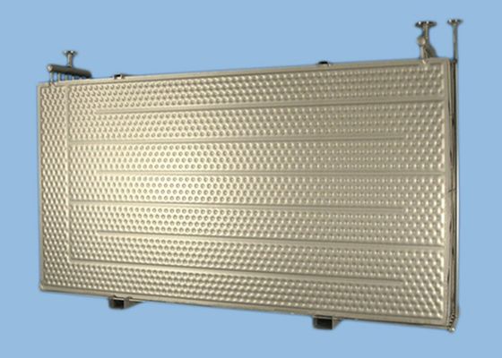 高容量の熱交換器の枕は大規模のろ過操作のためにめっきする