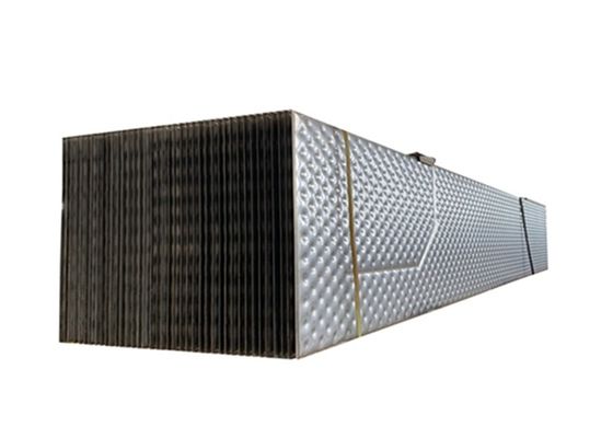 2x12mの広い管が付いている熱の版の熱交換器は版を置く