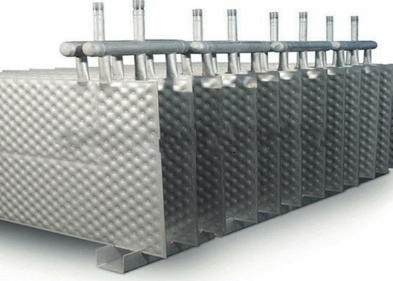 2x12mの広い管が付いている熱の版の熱交換器は版を置く