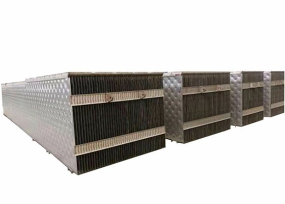 SS 6x2mの広い管が付いている熱の版の熱交換器は版を置く