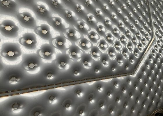 レーザ溶接の枕版はビール タンクのための熱交換器の冷却剤の版の臨時雇用者の版を