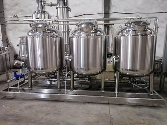 2000Lbs CBDオイルの抽出装置の低温のエタノールの生産